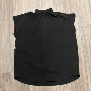 FIGS Black Rafaela Women’s Scrub Top